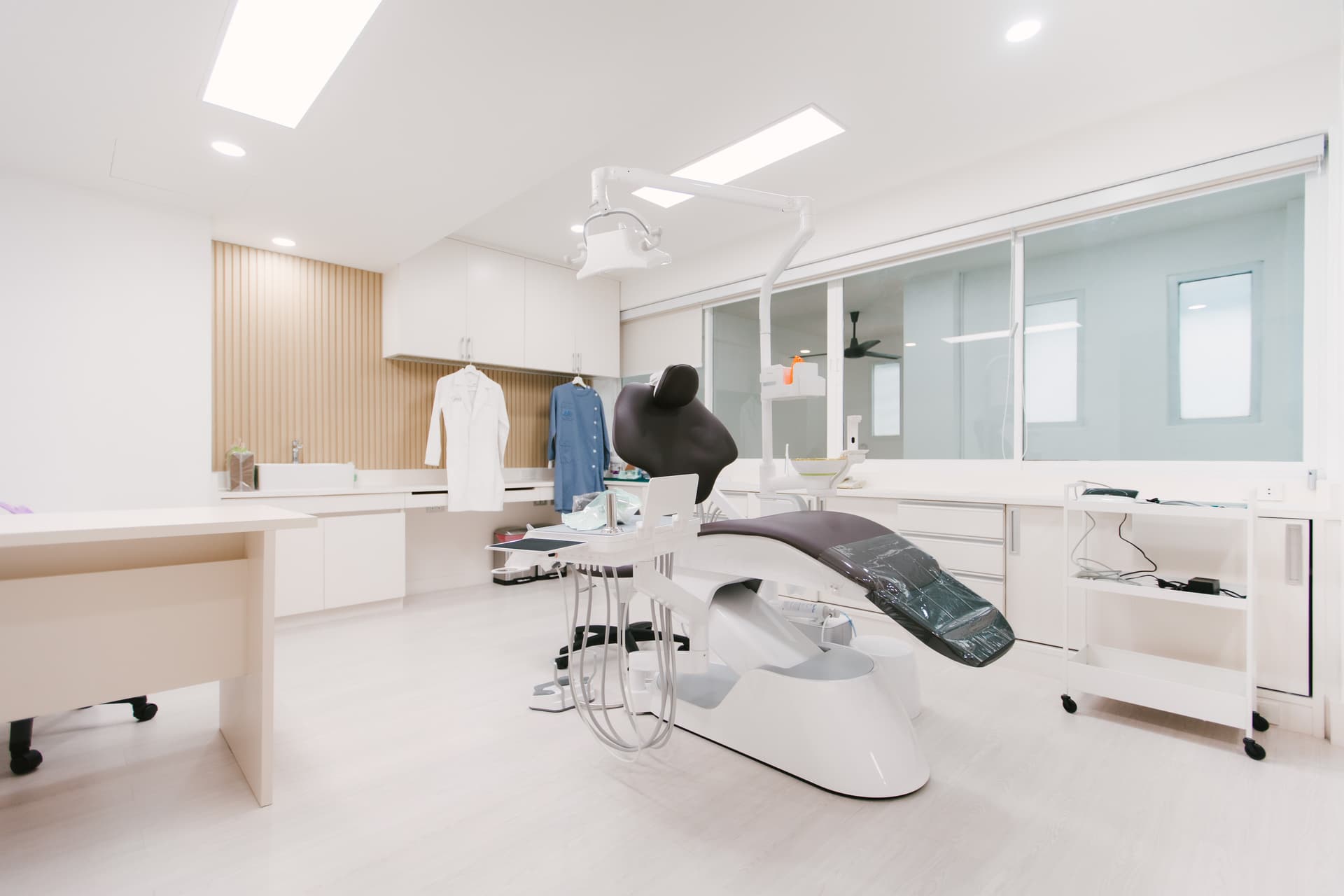 Dentium implant system equipment close-up