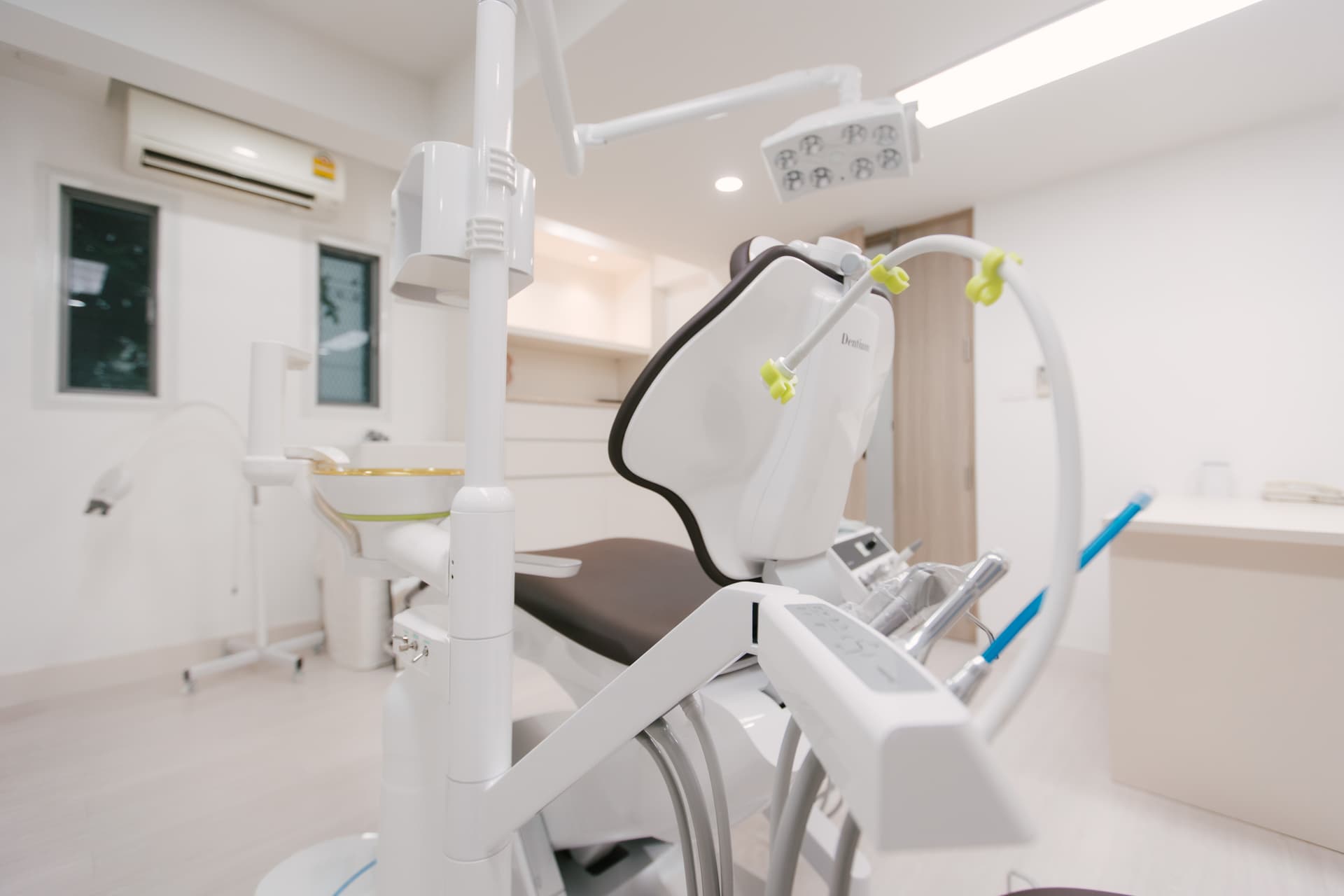 Modern treatment room wide angle view